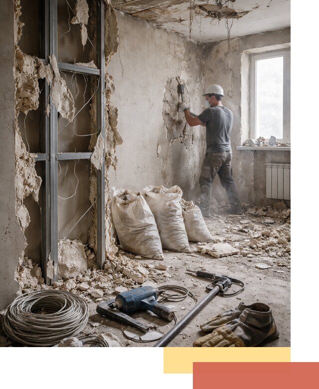 Профессиональный демонтаж зданий и конструкций в Каменске-Уральском