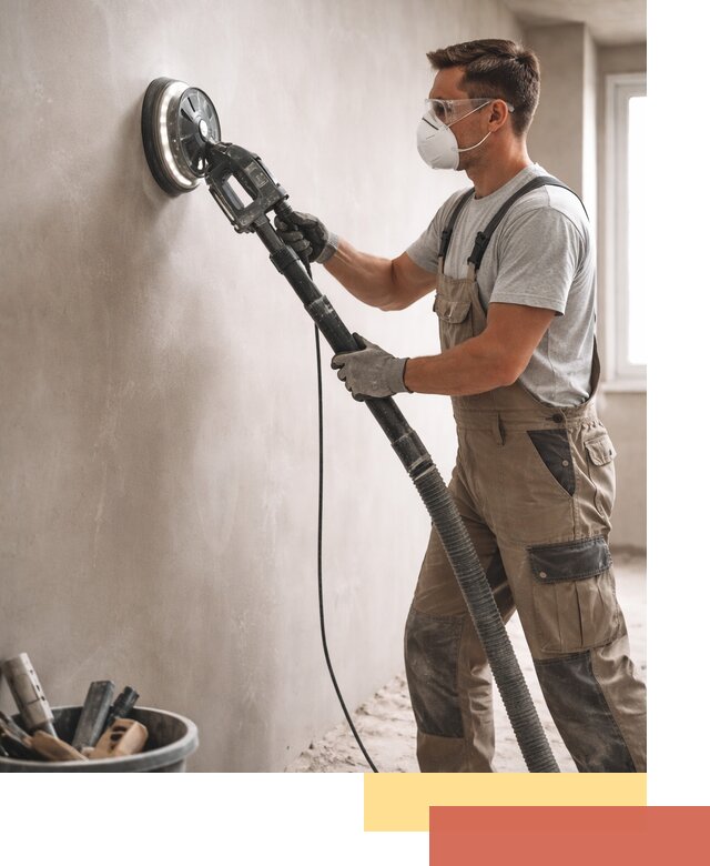 Профессиональная шлифовка стен в Каменске-Уральском быстро и качественно