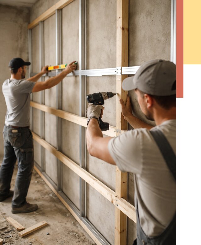 Устройство обрешетки под панели в Каменске-Уральском от 2234 руб. — монтаж под ключ | ОТДЕЛОЧНИК-Кмн