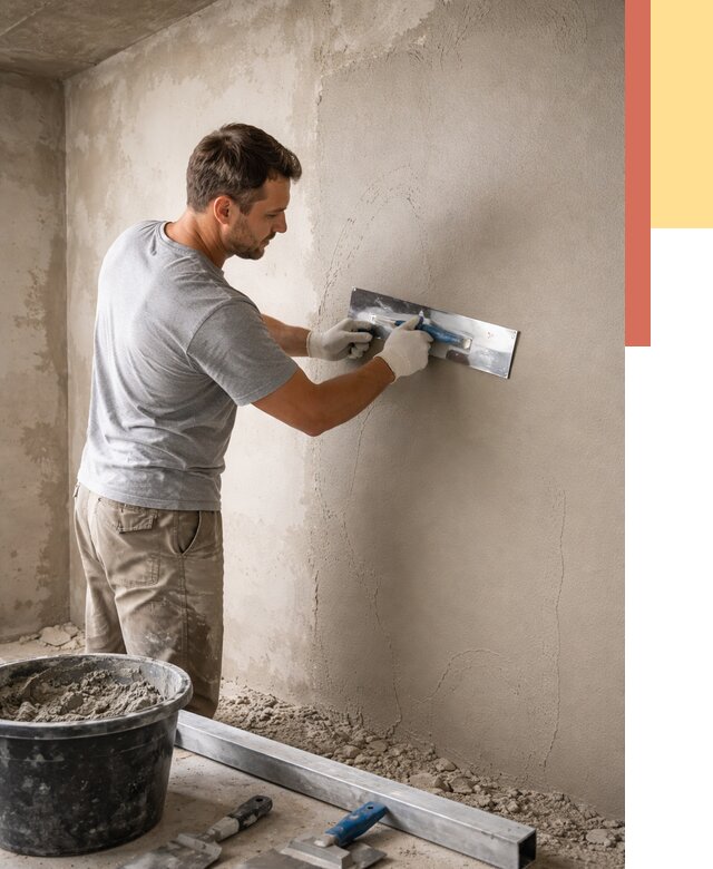 Штукатурка стен без маяков в Каменске-Уральском от 7659 руб/м2 — услуги и цена | ОТДЕЛОЧНИК-Кмн