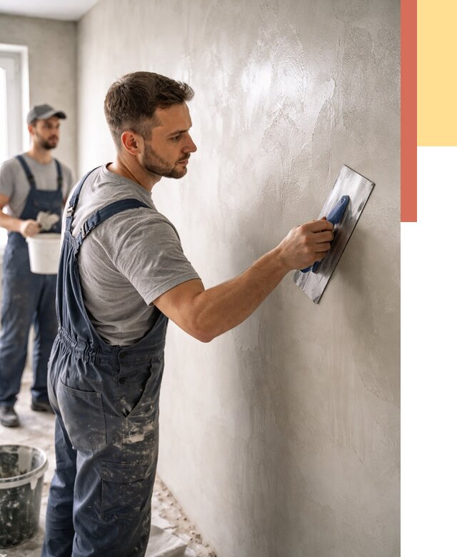 Глянцевание штукатурки стен в Каменске-Уральском от 7979 руб. — услуги и затирка | ОТДЕЛОЧНИК-Кмн