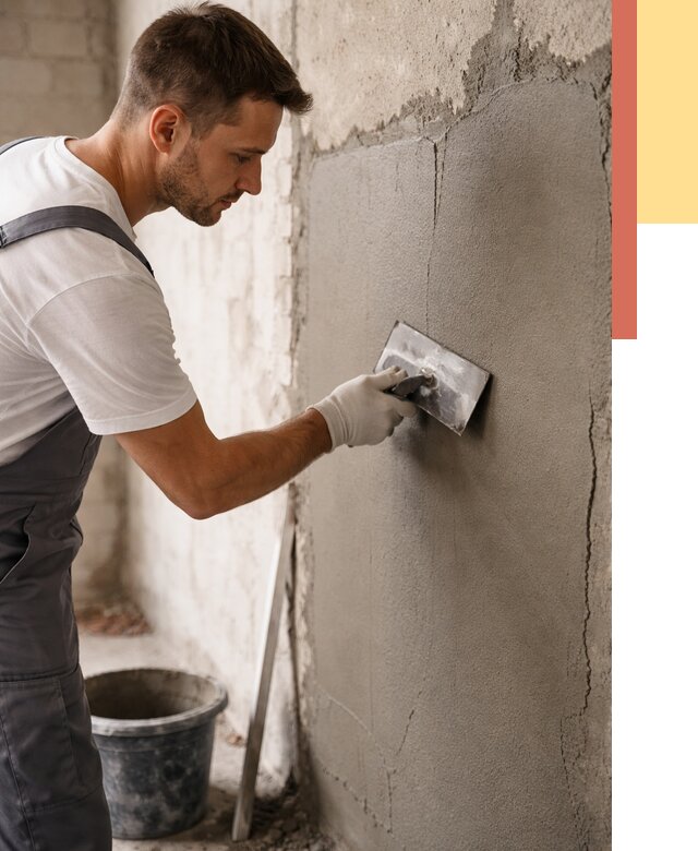 Штукатурка стен под плитку в Каменске-Уральском от 4468 руб./м2 — выравнивание под плитку | ОТДЕЛОЧНИК-Кмн