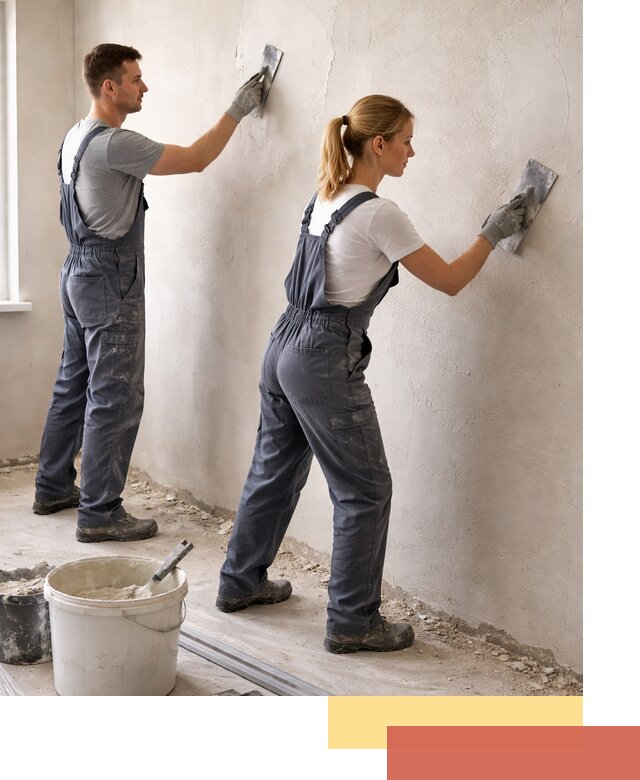 Штукатурка стен под обои в Каменске-Уральском профессионально и быстро