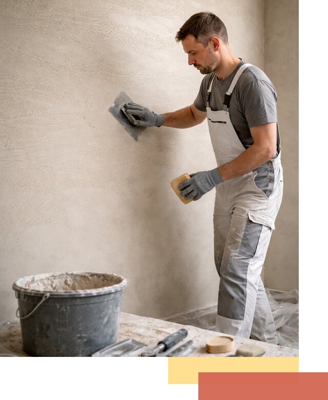 Декоративная штукатурка травертин в Каменске-Уральском для стен и потолков