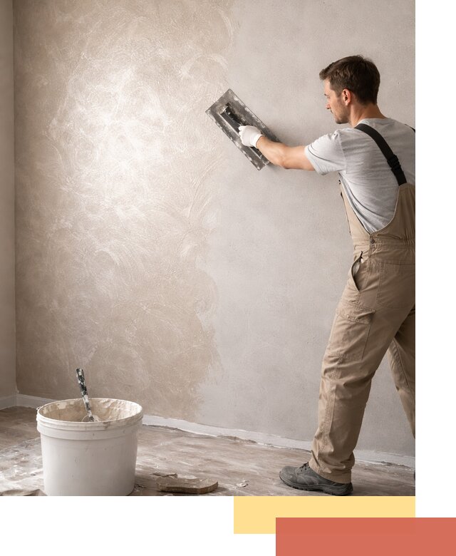 Декоративная штукатурка «Мокрый шелк» под ключ в Каменске-Уральском