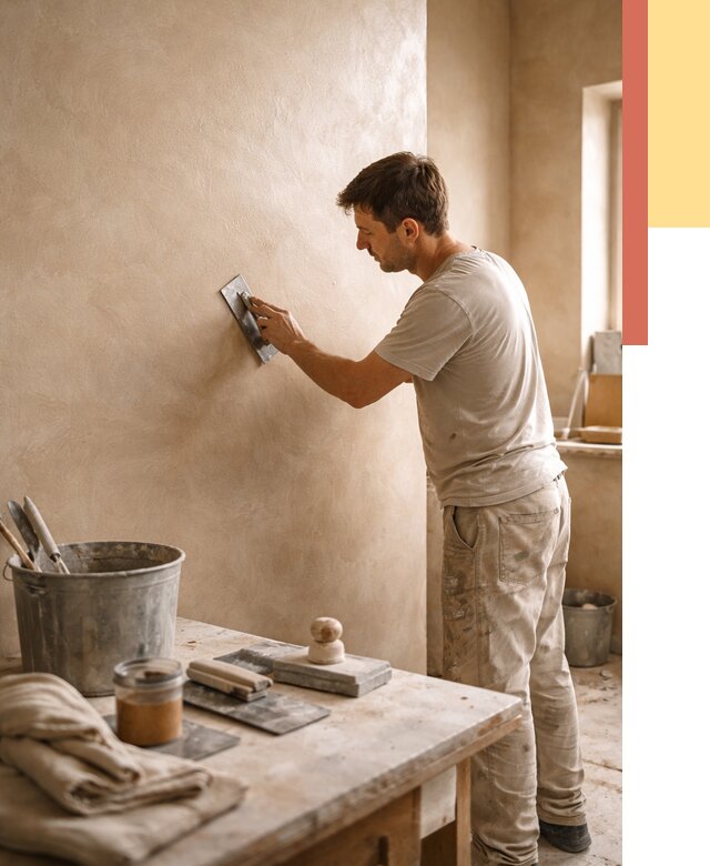 Марокканская штукатурка таделакт в Каменске-Уральском под ключ от 4468 руб. | ОТДЕЛОЧНИК-Кмн