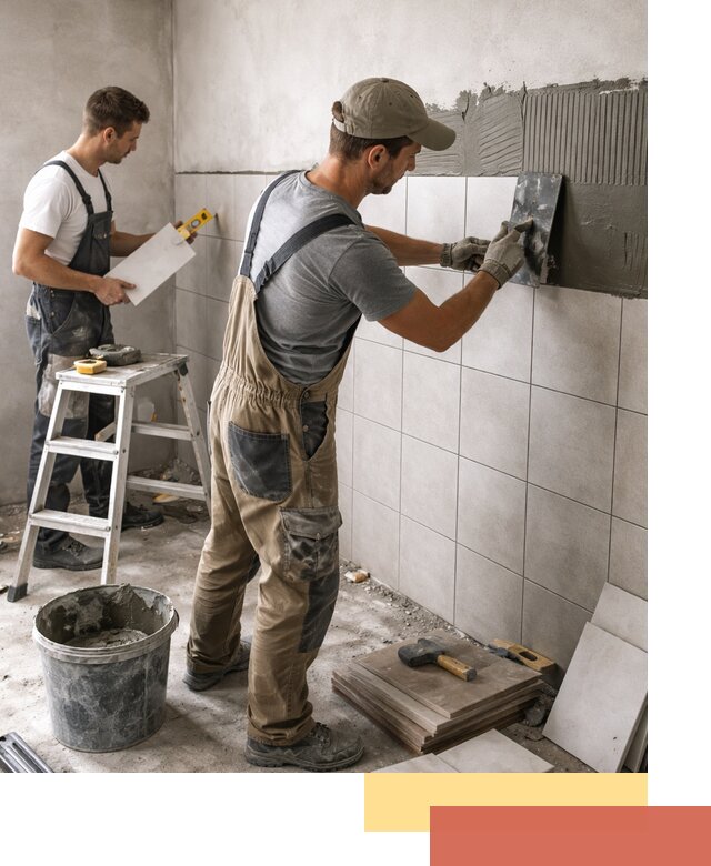 Укладка плитки на стены в Каменске-Уральском профессионально и надежно