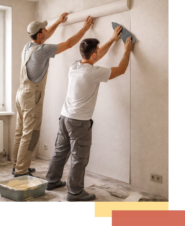 Поклейка виниловых обоев в Каменске-Уральском профессионально и качественно