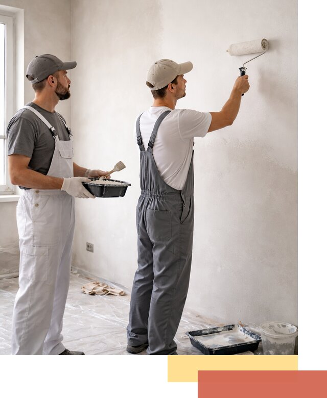 Покраска стен водоэмульсионной краской в Каменске-Уральском