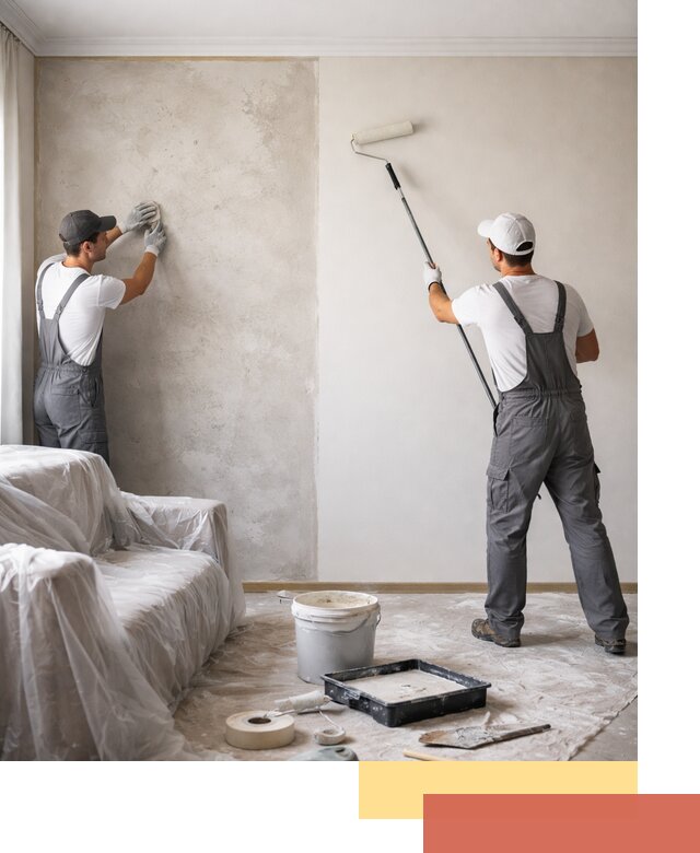 Покраска стен антивандальной краской в Каменске-Уральском