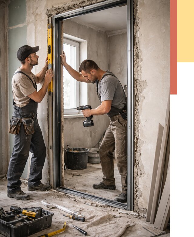 Закладка дверного проема в Каменске-Уральском от 3723 руб. — быстро и недорого | ОТДЕЛОЧНИК-Кмн