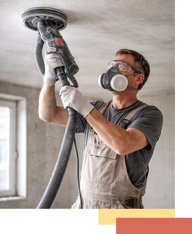 Шлифовка потолка в Каменске-Уральском — качественная подготовка под отделку