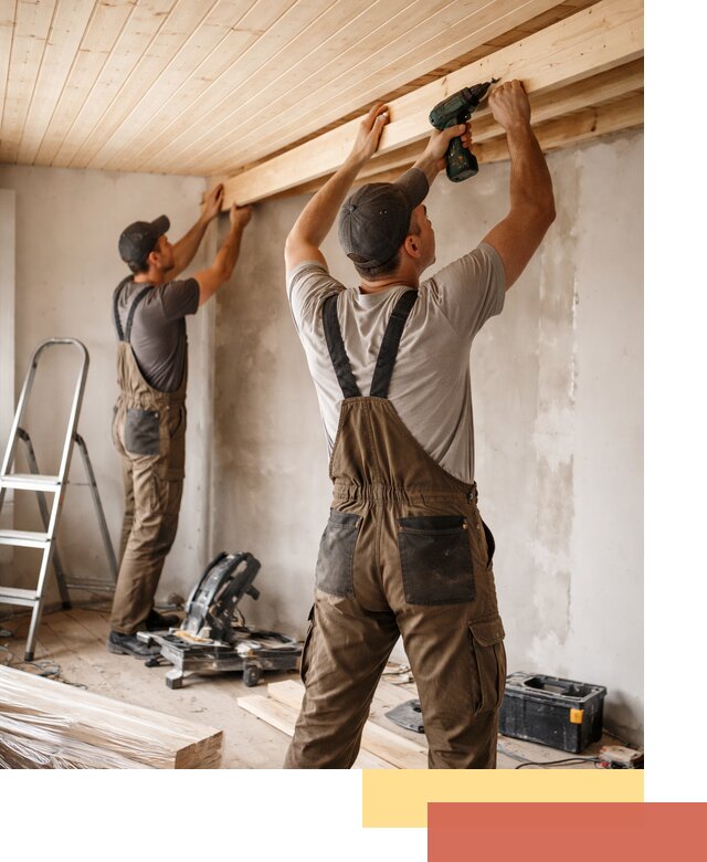 Монтаж потолка из вагонки в Каменске-Уральском профессионально и аккуратно