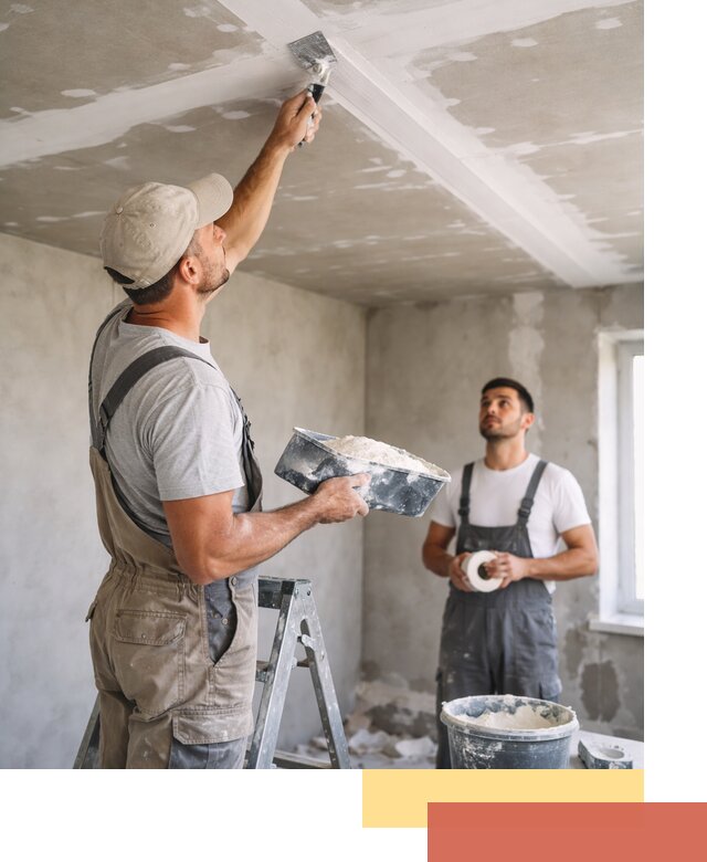 Обработка швов потолка ГКЛ в Каменске-Уральском: качественная заделка и шпатлевка