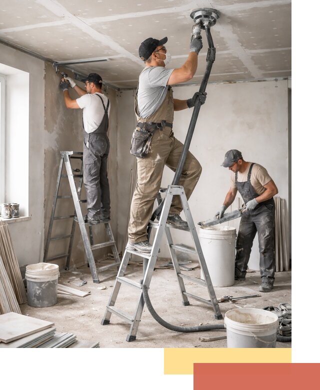 Ремонт потолка из гипсокартона в Каменске-Уральском: быстрый и качественный монтаж