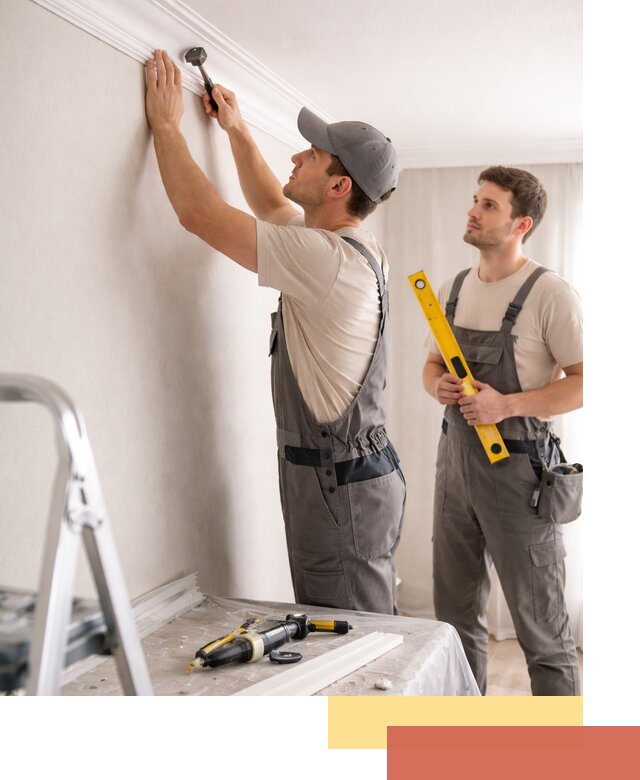 Монтаж потолочного плинтуса в Каменске-Уральском качественно и быстро