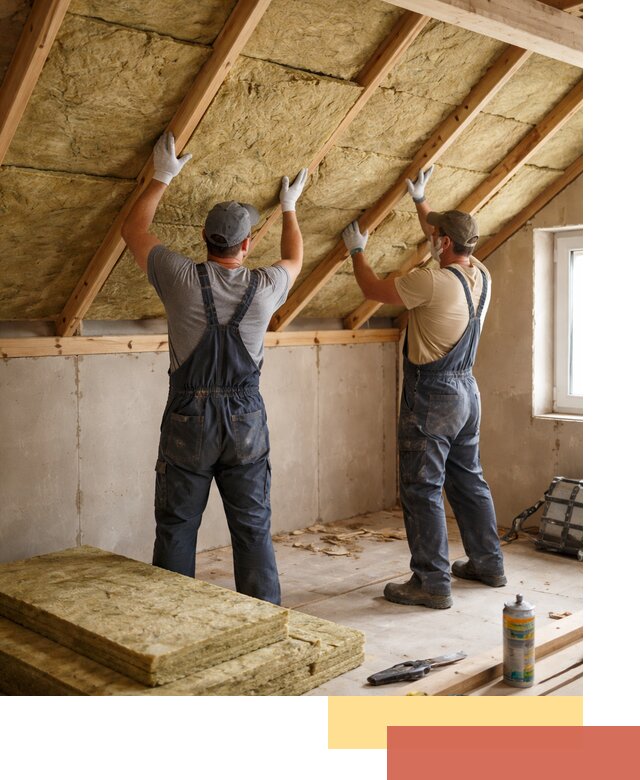 Утепление потолка минеральной ватой в Каменске-Уральском